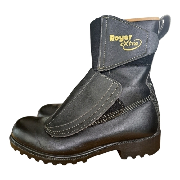 Royer Extra leather safety work men's boots Made in Canada Unisex - Picture 3 of 16